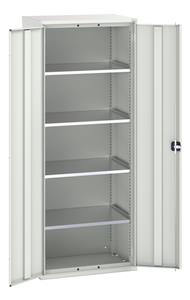 Bott Verso Basic Tool Cupboards Cupboard with shelves Verso 800 x 550 x 2000H Cupboard 4 Shelves